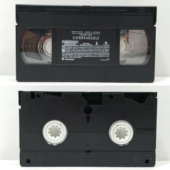 Unbreakable (VHS, 2001, Bonus Edition) 4724E1M - Picture 8 of 10